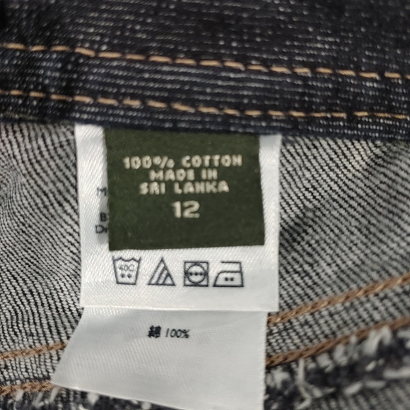 Eddie Bauer Jean Skirt Size 12 - Picture 9 of 11